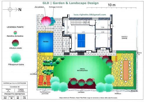 Archisio - Luca Righetto - Progetto Progettazione giardini varese busto arsizio Giardinetto di campagna