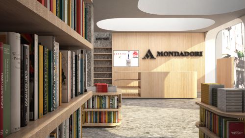 Archisio - Alessandro Villa - Progetto Mondadori live progetto di negozio