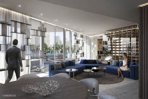 Archisio - Sf Architects - Progetto Duplex apartment in miami