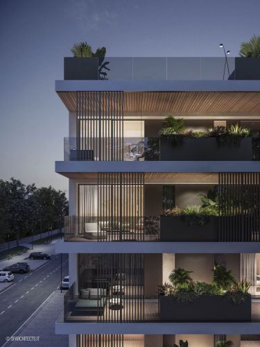 Archisio - Sf Architects - Progetto Residential building verona