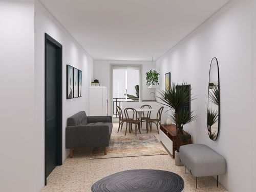 Archisio - Georgia Lo Iacono - Progetto Home staging virtuale