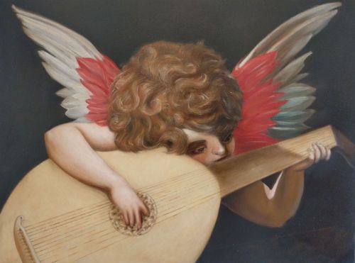 Archisio - Aldo Carnevale - Progetto Angelino musicante da rosso fiorentino