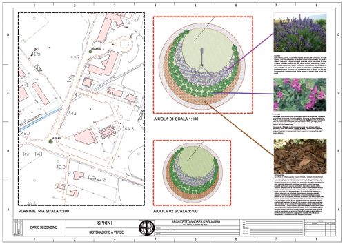 Archisio - Andrea Daguanno - Progetto Progettazione di uno spazio verde pubblico