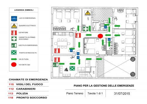 Archisio - Antonina Cremona - Progetto Piano per la gestione delle emergenze