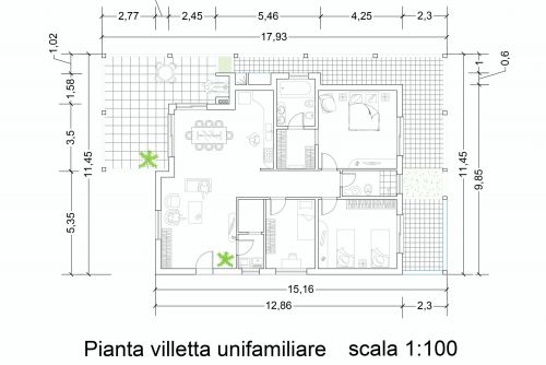 Archisio - Antonina Cremona - Progetto Progettazione di una villetta