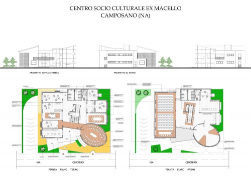 Archisio - Leopoldo Esposito Architetto - Progetto Centro sociale - ex mattatoio