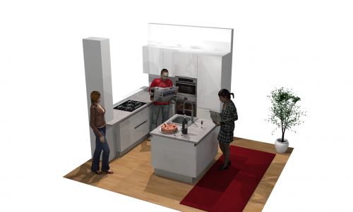 Archisio - Taleia - Progetto Progettazione cucina