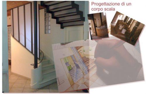 Archisio - Luigi Vasari Interior Design - Progetto Realizzazione scala