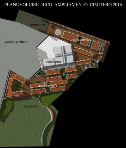 Archisio - Umberto Mario Librandi Architetto - Progetto Progetto ampliamento cimitero comunale