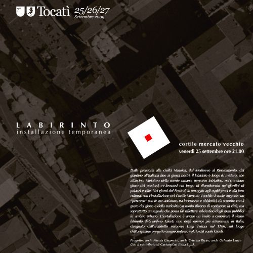 Archisio - Orlando Lanza - Progetto Labirinto
