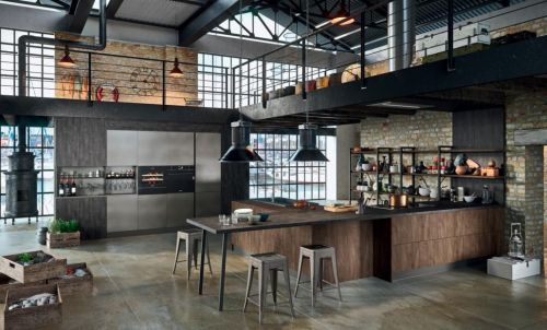 Archisio - Casa Del Mobile - Progetto Industrial kitchen