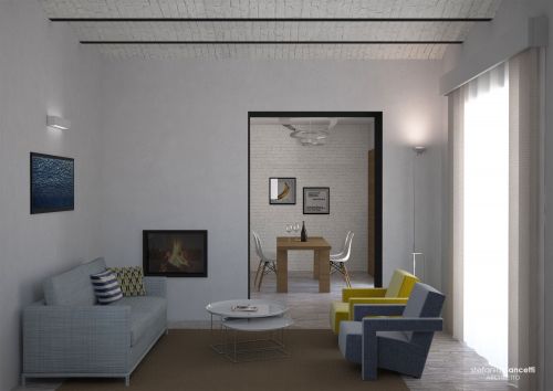 Archisio - Stefania Ciancetti - Progetto Ristrutturazione abitazione privata - mq 140