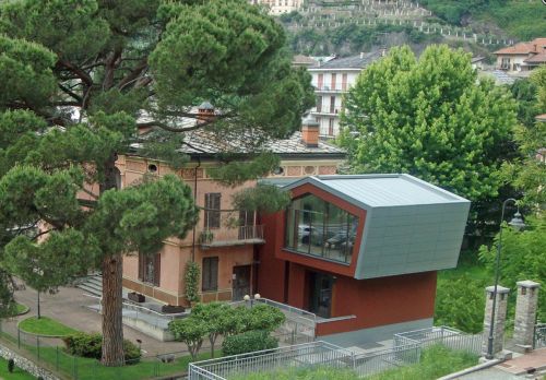 Archisio - Enrica Quattrocchio - Progetto Villa michettiAmpliamento biblioteca di pont-saint-martin