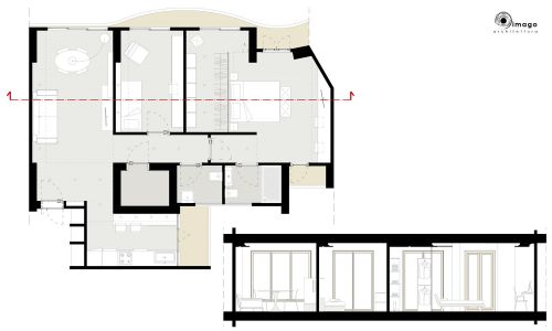 Archisio - Imago Architettura - Progetto Appartamento singapore
