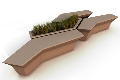 Archisio - D Materials - Progetto Connectivity planter