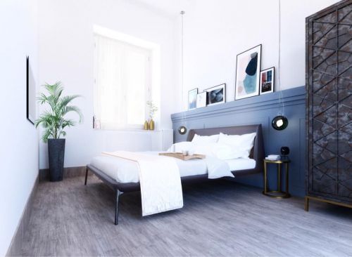 Archisio - Mario Imperato - Progetto Eclectic bedroom in an amazing holiday apartment in rome