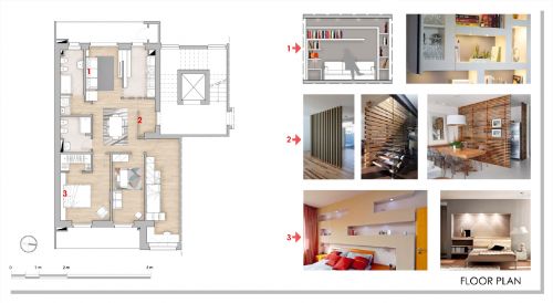 Archisio - Ana Selena Carravetta Architetto - Progetto Appartamento in via molinari