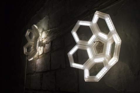 Archisio - Luca Fioranelli - Progetto C5 lampada da parete luce diretta