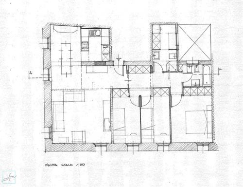 Archisio - Cofra Architettura Design Innovazione - Progetto Restauro di un appartamento