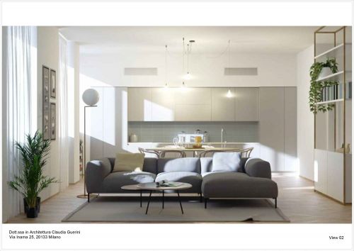 Archisio - Claudia Guerini - Progetto Ristrutturazione appartamento