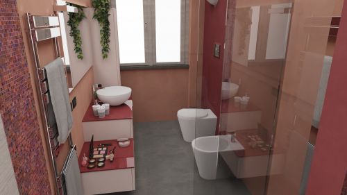 Archisio - Theworkinprogress Studio Interior Design - Progetto Il bagno di barbara