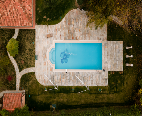 Archisio - Forme Dacqua - Progetto Giochi dacqua in piscina villa privata venezia