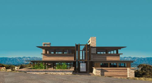 Archisio - Andrea Daguanno - Progetto Nuova edificazione villa in washington dc