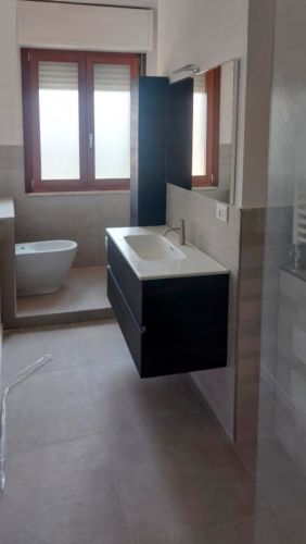 Archisio - Mani Srl Ristrutturazini - Progetto Ristrutturazione completa bagno roma zona collatina